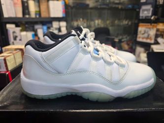Air Jordan 11 Retro Low (GS) - White/Legend-Blue - Youth 5