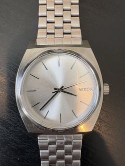 Silver Nixon Men’s Watch