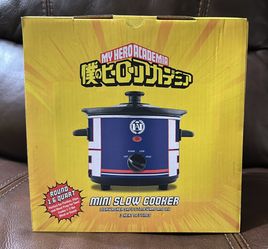 Mini Slow Cooker. Brand New. My Hero Academia. 1.6 qt. $24