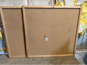 Pegboard Panels and Hook Assortment