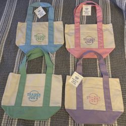 Trader Joe’s Pastel Mini Totes (Set of 4)