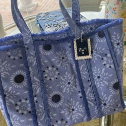 Roller Rabbit, Target Blue Tote Bag