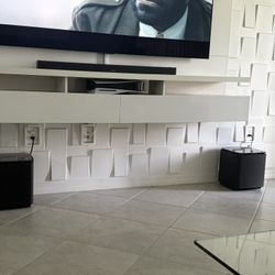 Home Theater Bose. Soundbar 900 / 2 Subwoofers  700 And Surround 700