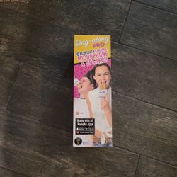 New Bluetooth Karaoke Microphone & Speaker Kids Toy Game Family Fun