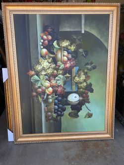 Extra Large Beautiful Bouquet of Fruits Artwork painting