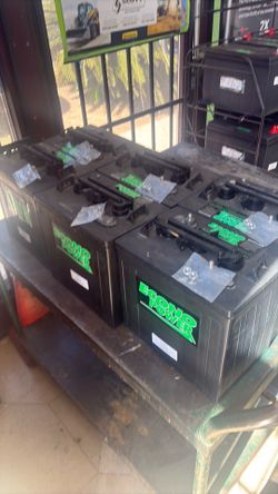 6 V Golf Cart batteries