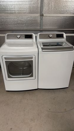 LG washer and gas dryer set
