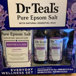 New Dr. Teal’s foot therapy kit