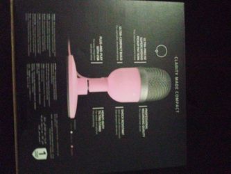 Pink quartz microphone razer