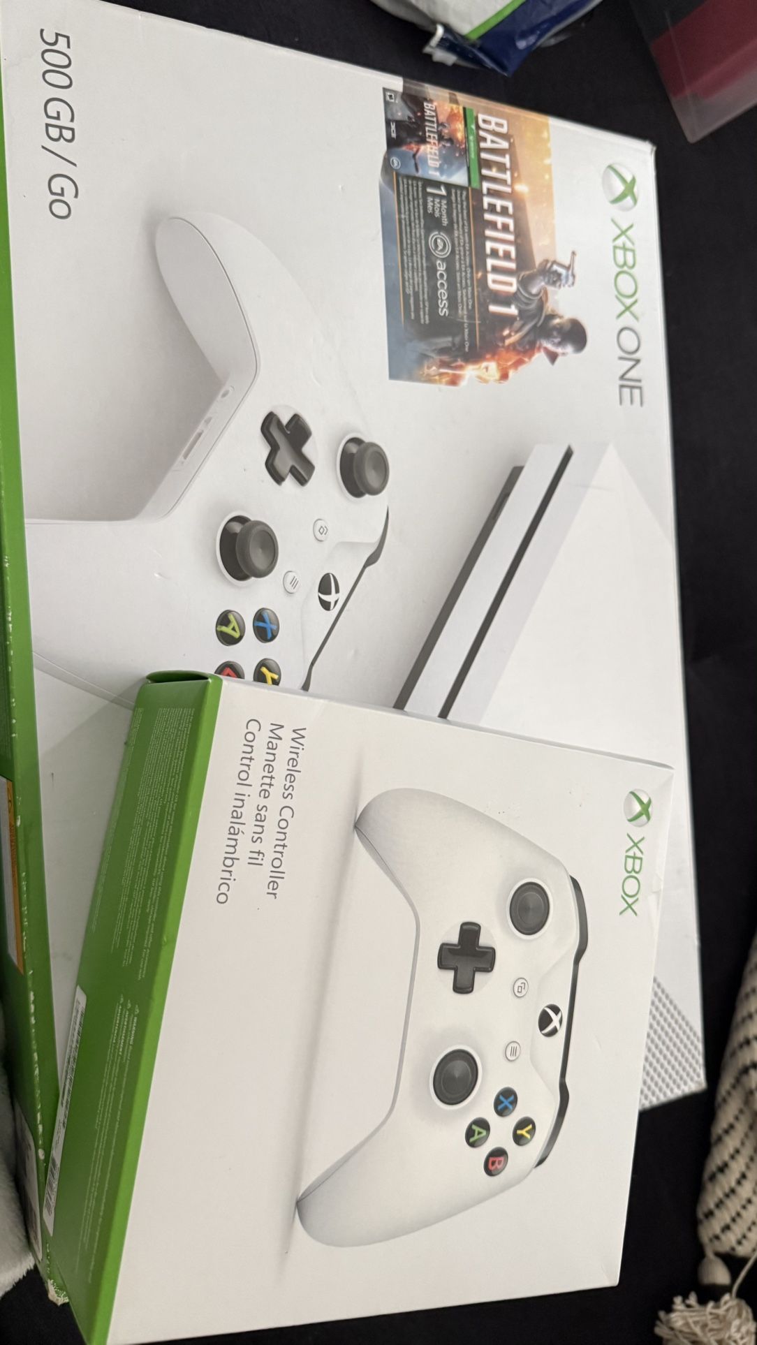 X-Box One w/ Additional Wireless Controller And Headset