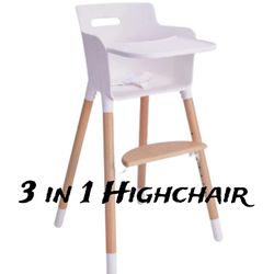 New In box 3 In 1 Highchair 