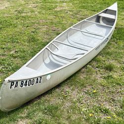 17ft Grumman Aluminum Canoe