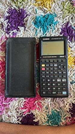 Vintage Casio CFX-9850GB Plus Calculator - Works!