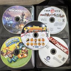 Nintendo Wii Games Bundle 