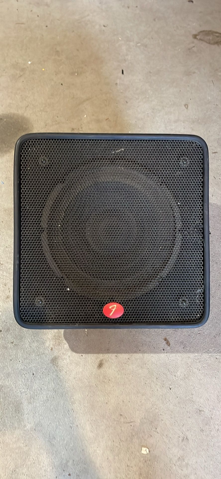 Fender 1270 Powered Floor Monitor Unpowered Monitor