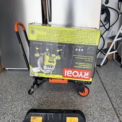 Brand new, never used Ryobi 6-Gallon Vertical Air Compressor Combo Kit