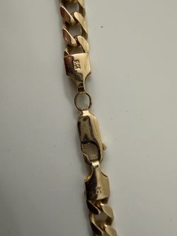 14k Solid Curb Chain