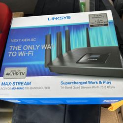 Linksys router