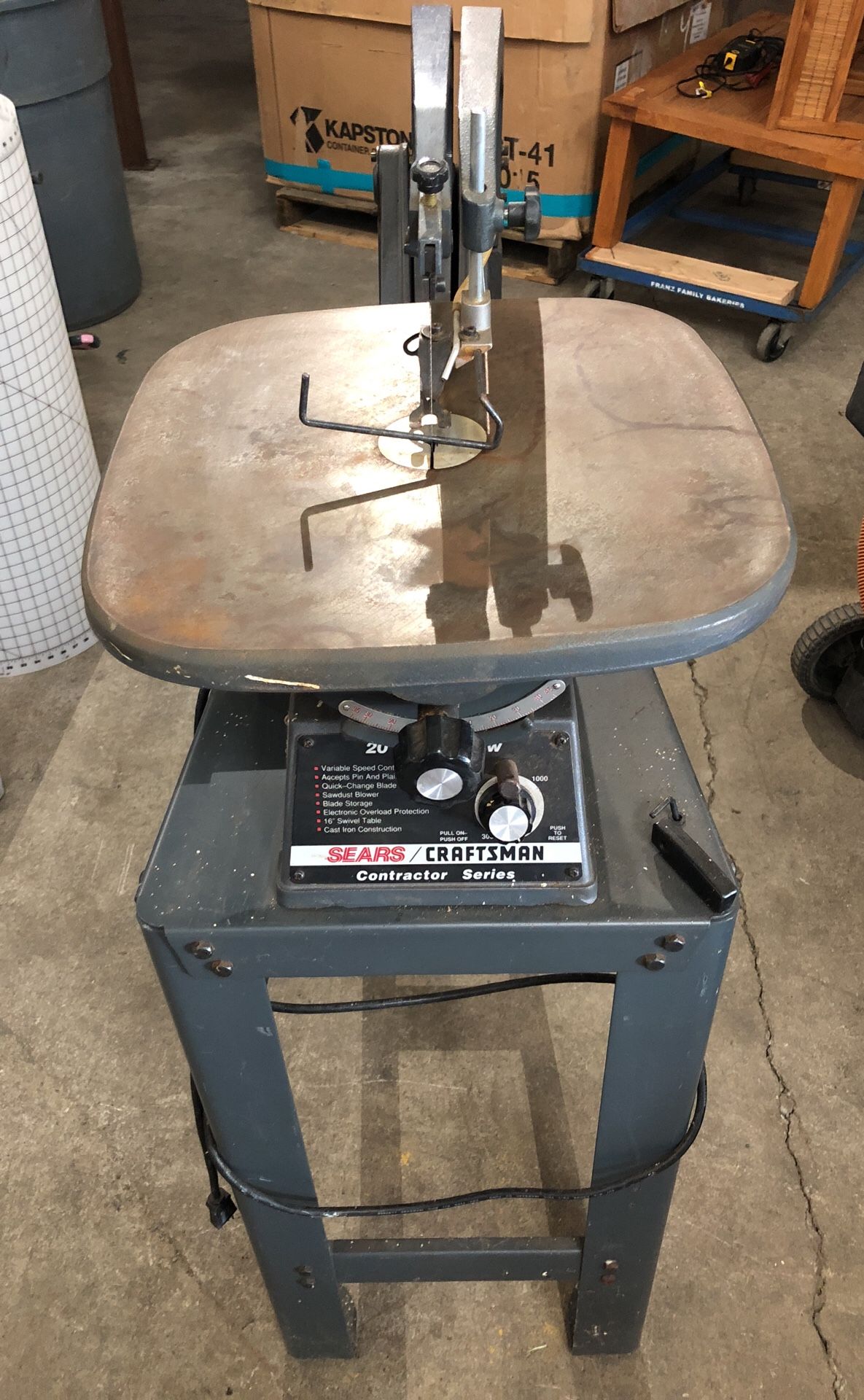 Craftsman 20 2024 inch scroll saw