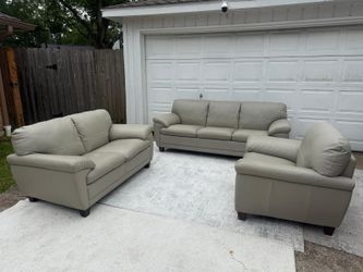 Real Leather Couch set