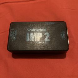Whirlwind IMP2 Standard Single Channel Direct Box 