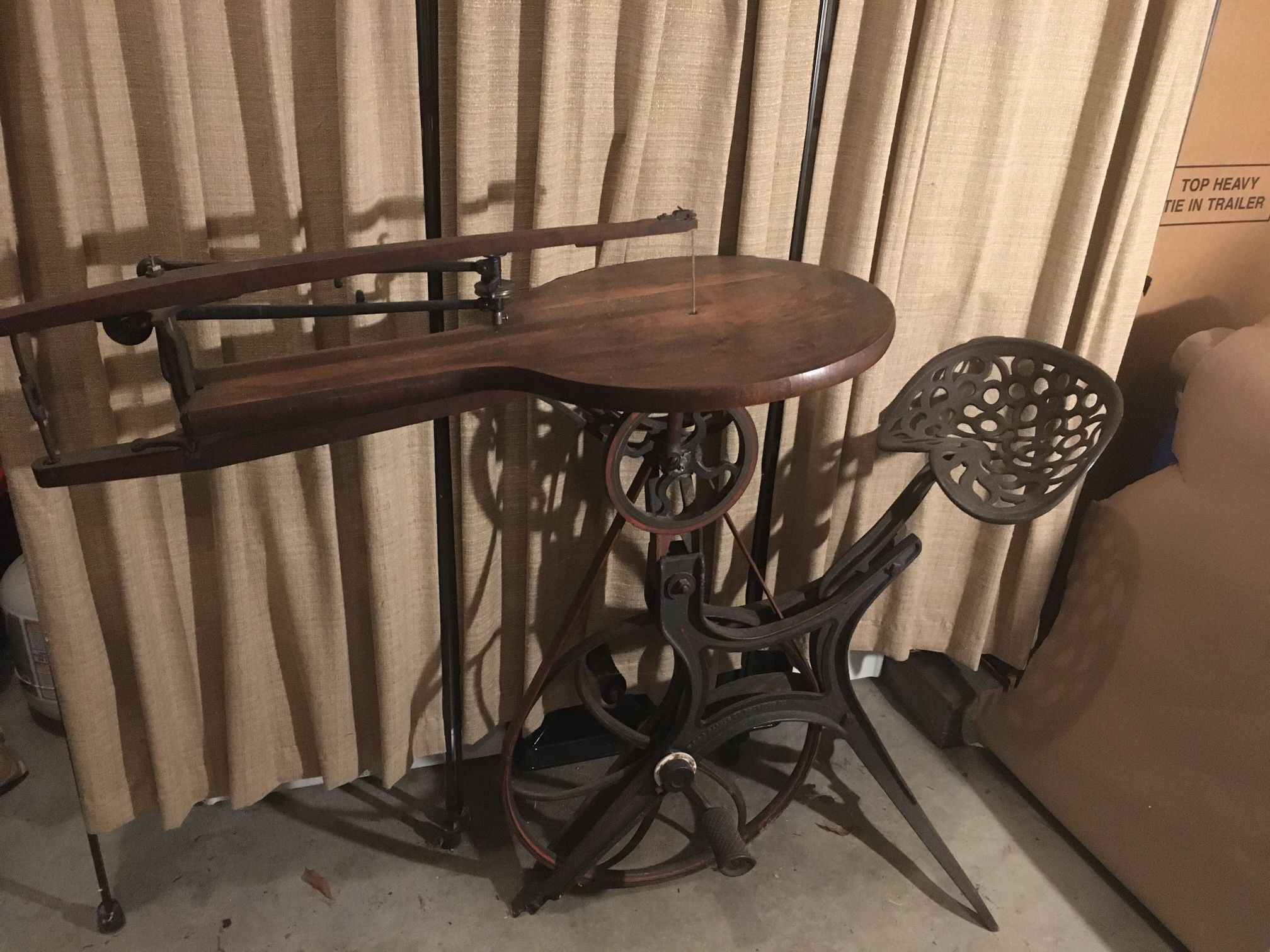 Rare antique scroll saw