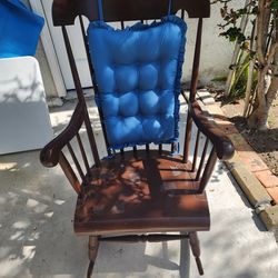 High Spindle Back Rocking Chair