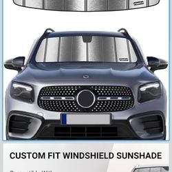 Windshield sun shade