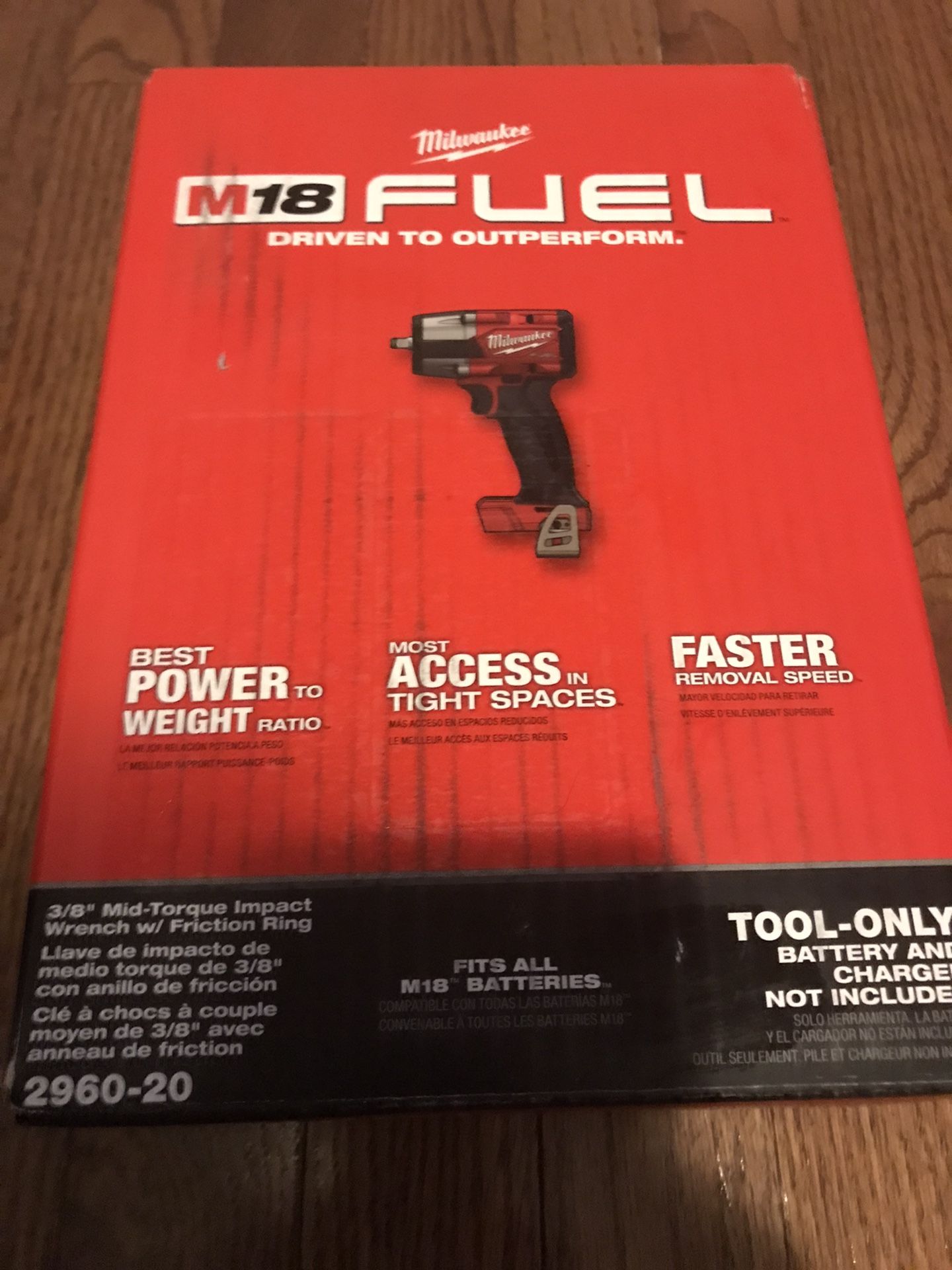 Milwaukee Fuel M18 3/8” Mid Torque Tool Olny $150 Firm Cash Olny