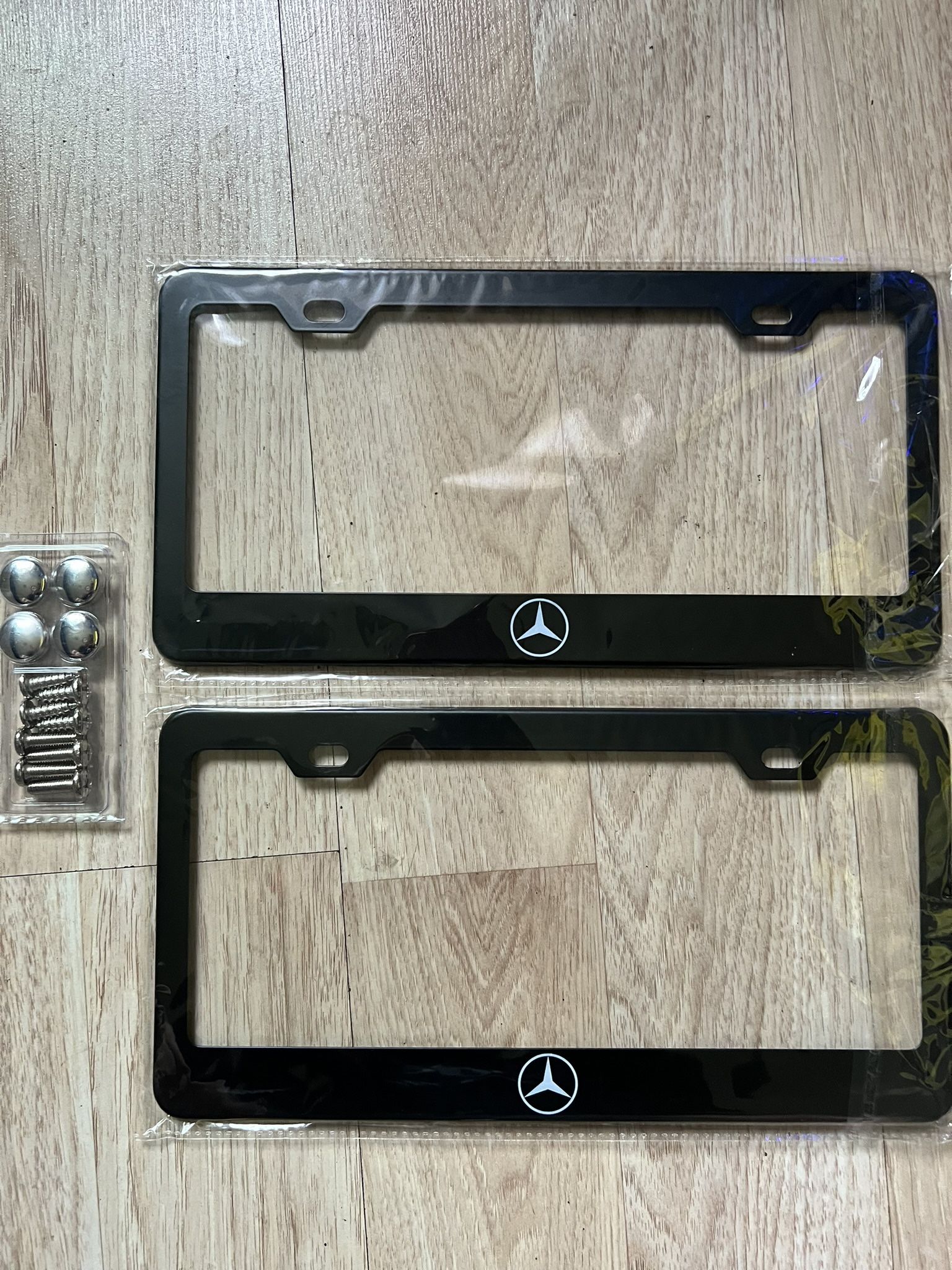 Brand new Mercedes Benz Matte Black License Plate Frame