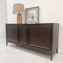 Mid Century Modern Dresser Expresso Color 