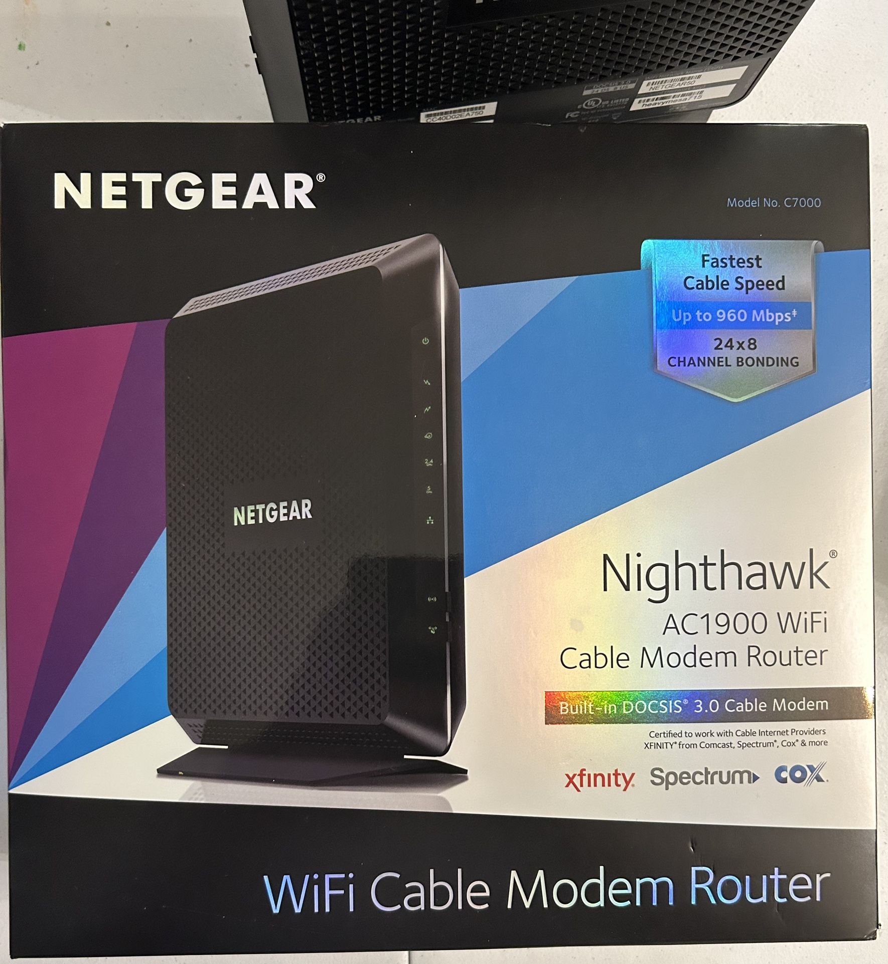 Netgear Nighthawk AC1900 Modem Router