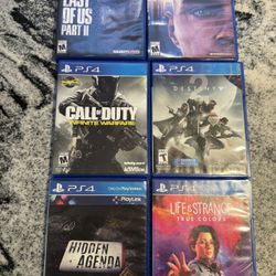 PS4 Game Lot