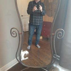 Artists Iron Forged Mirror 