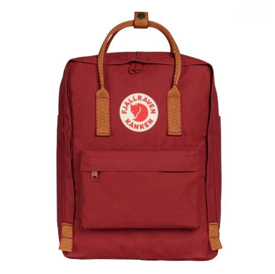 Fjallraven - Kånken Backpack, Ox Red-Goose Eye Backpack NWT.