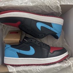Size 7.5 Nike Women's Air Jordan 1 Low OG Shoes UNC to CHI Red Blue Black CZ0775-046 NEW