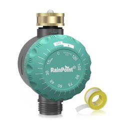 RAINPOINT Mechanical Sprinkler Timer with Brass Swivel