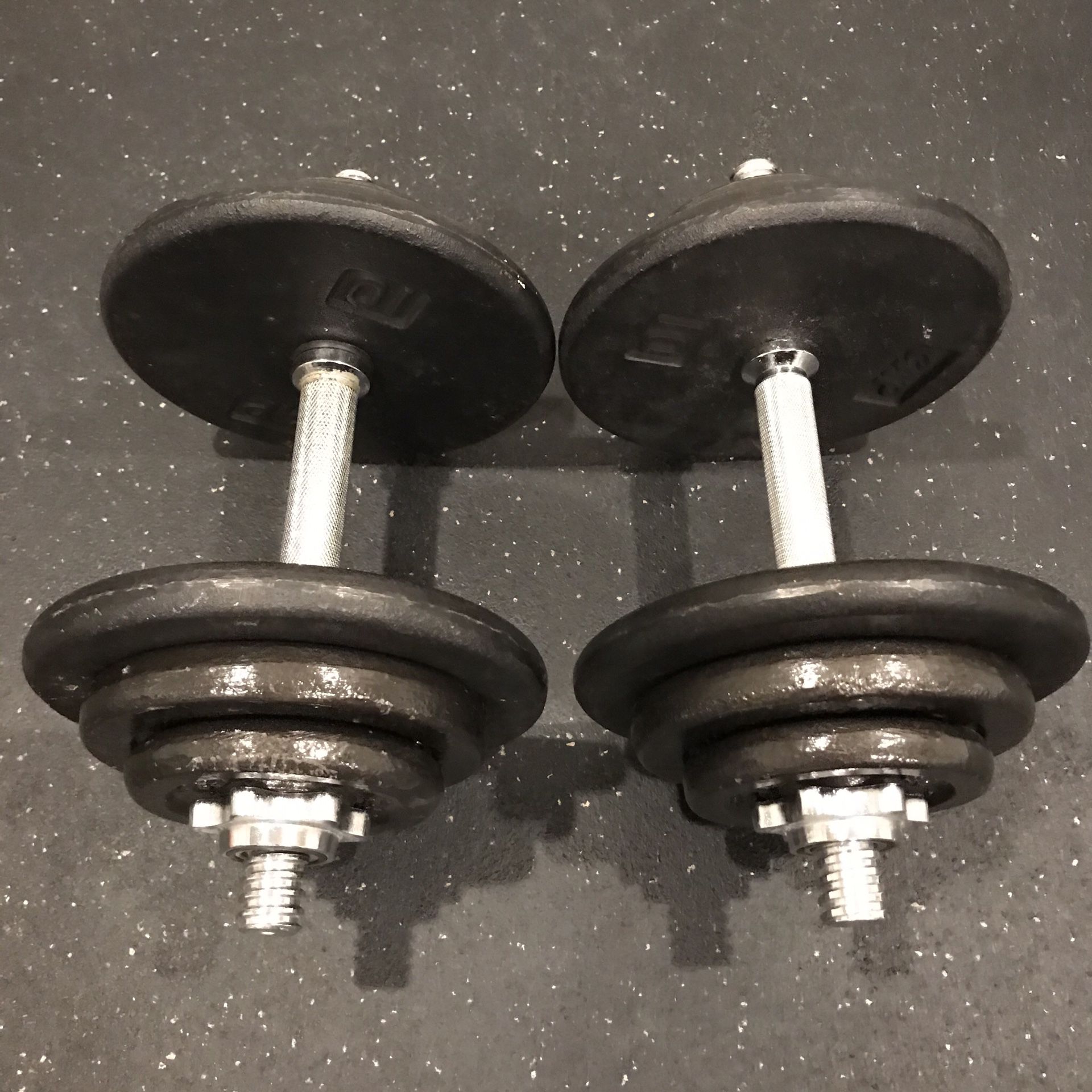80 lb. Dumbbell Set Gym Workout
