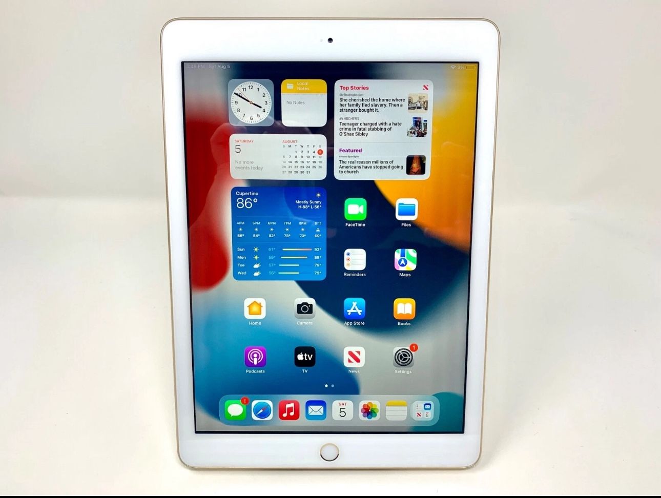 Apple iPad 5th Generation 32GB WiFi - Cellular Rose Gold