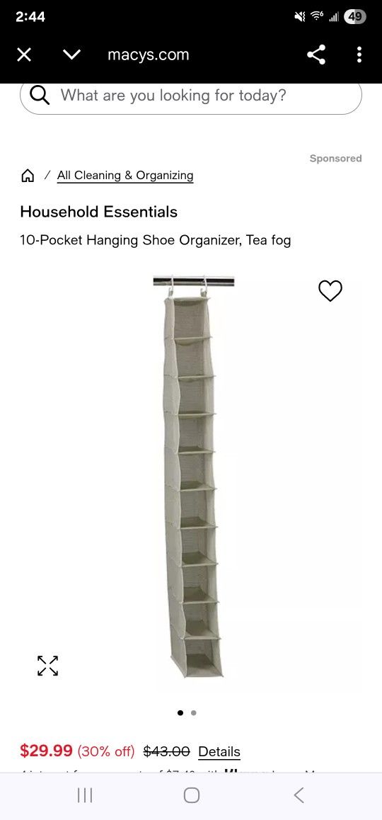 Shoe Organizer