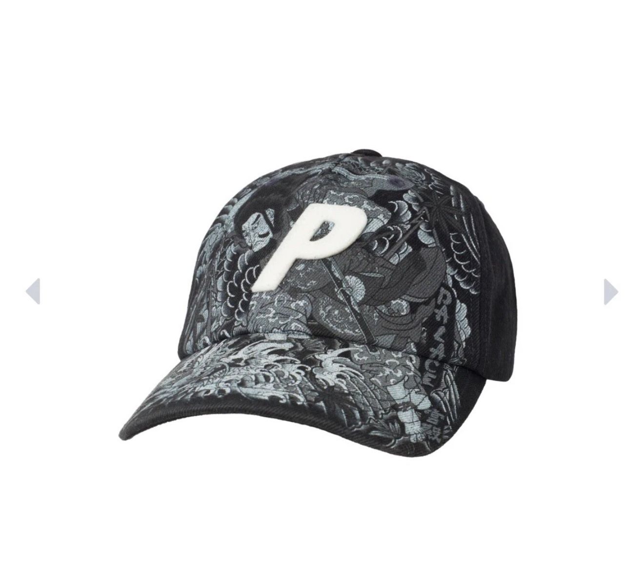 Palace Skateboard Susanoo 5 Panel Black Hat OS