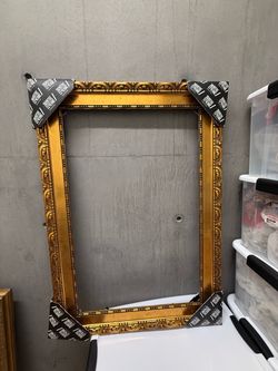 Gold Ornate Picture Frame