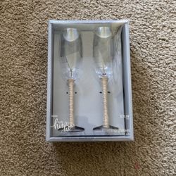 Wedding Champagne Flutes Brand New