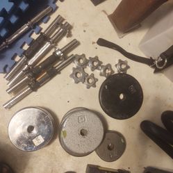 Standard Weight  Plates And Dumbbell Bars