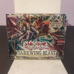Yu-Gi-Oh Darkwing Blast Booster Box English 1st edition new selling for only $70
