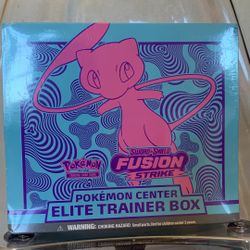 Fusion Strike Pokemon Center ETB Sealed