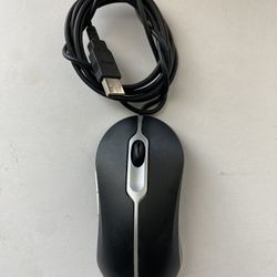 Dell MOABBO Black & Silver Mouse - USB