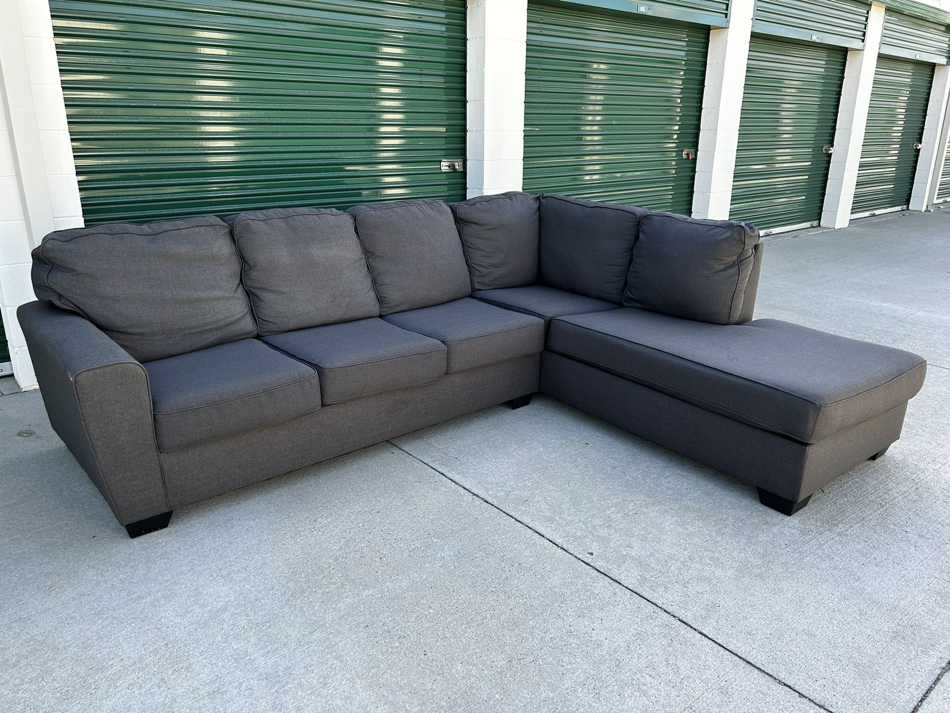 FREE DELIVERY | Grey Sectional Sofa