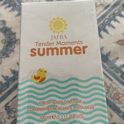 Jafra summer tender moments baby perfume / cologne 