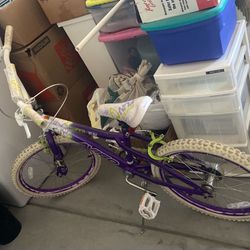 purple sports girl bike ౨ৎ